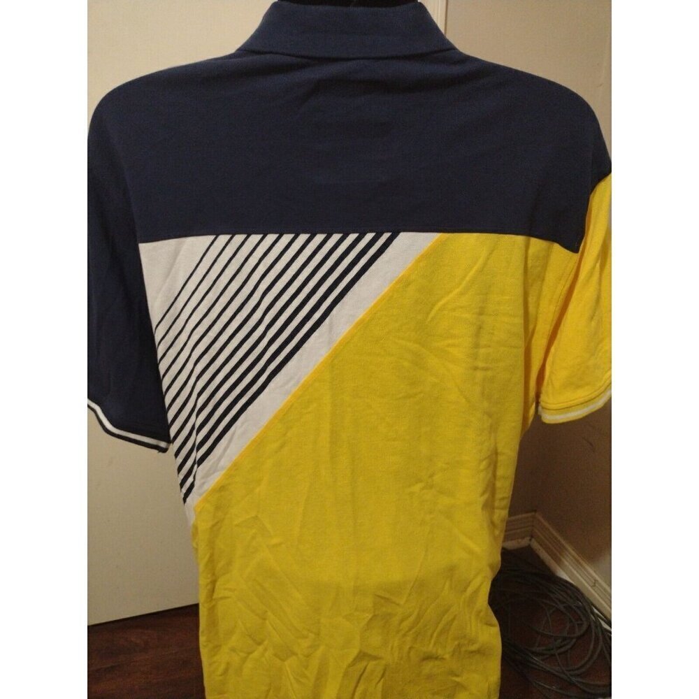 Born Fly Any Town USA Polo Shirt 3XL Mens Multicolor Colorblack Short Sleeve - Picture 4 of 9